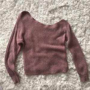 AE off the shoulder sweater